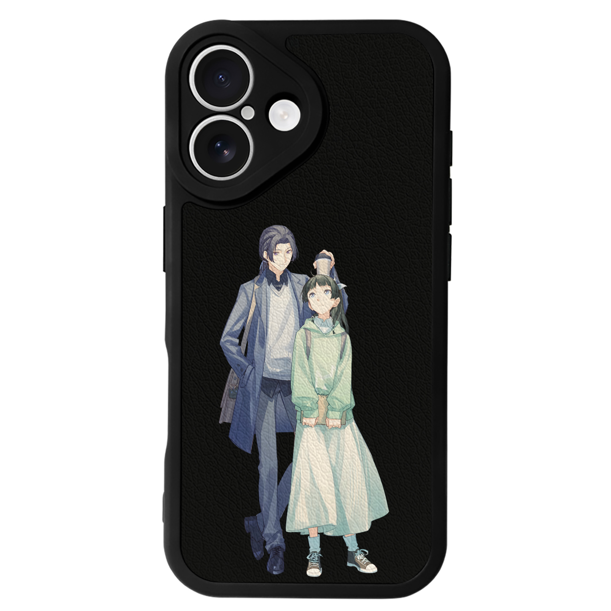 （画像用） 薬屋のひとりごと The Apothecary Diaries 【iPhone 16シリーズ対応】シリコンスマホケース（レザー調） 材質：シリコン